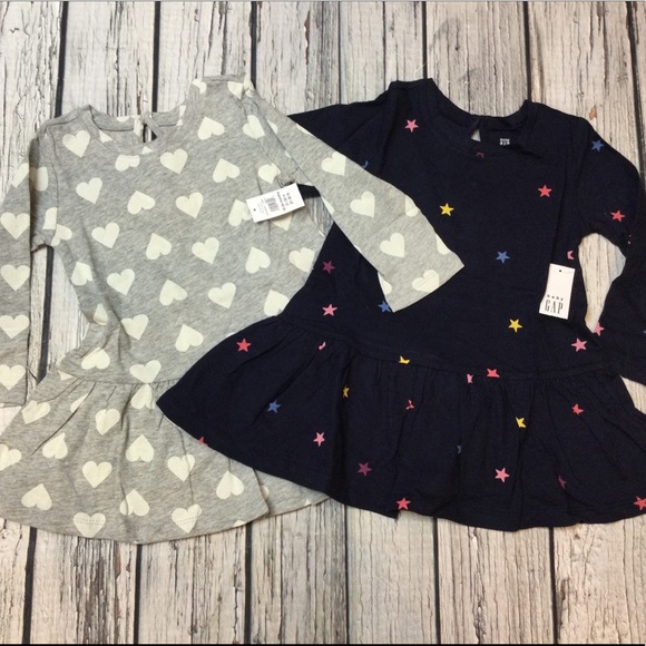 GAP Other - Gap Girls 3 6 12 18 Months Set of 2 Dresses